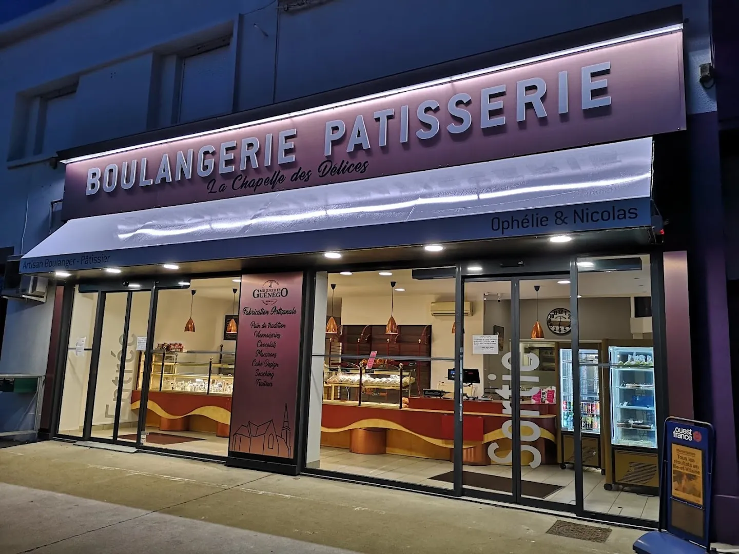 Boulangerie La chapelle des délices